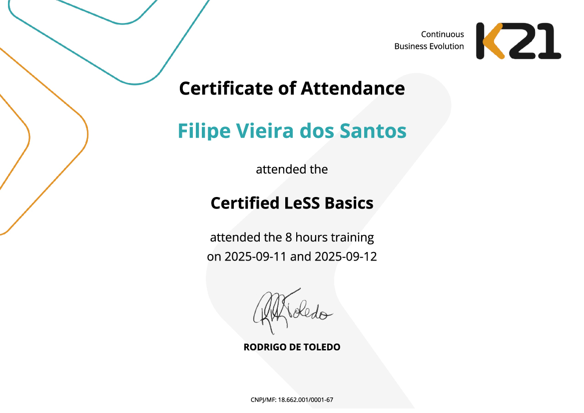 Certificado K21